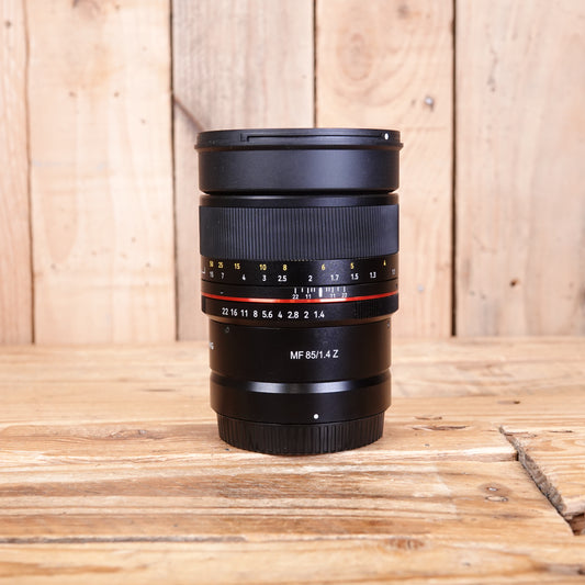 Used Samyang MF 85mm F1.4 Lens - Nikon Z Fit