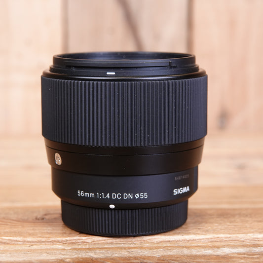 Used Sigma 56mm f1.4 DC DN Contemporary Lens - Micro Four Thirds