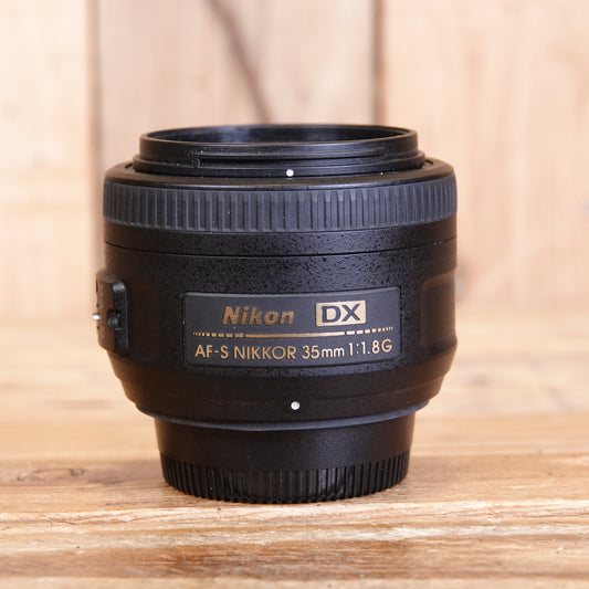 Used Nikon AF-S 35mm F1.8 G DX Lens