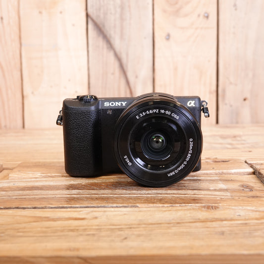 Used Sony A5100 Camera With 16-50mm lens