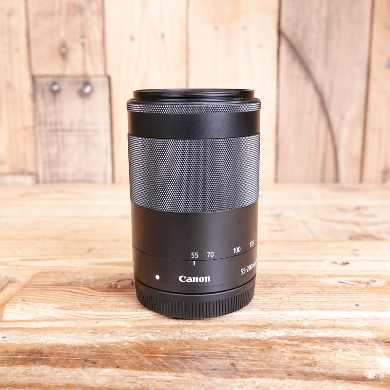 Used Canon EF-M 55-200mm F4.5-6.3 IS STM Lens