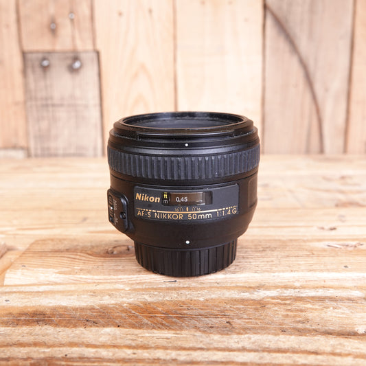 Used Nikon AF-S 50mm F1.4 G Lens