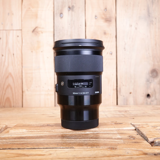 Used Sigma 50mm F1.4 DG Art HSM Lens - L Mount