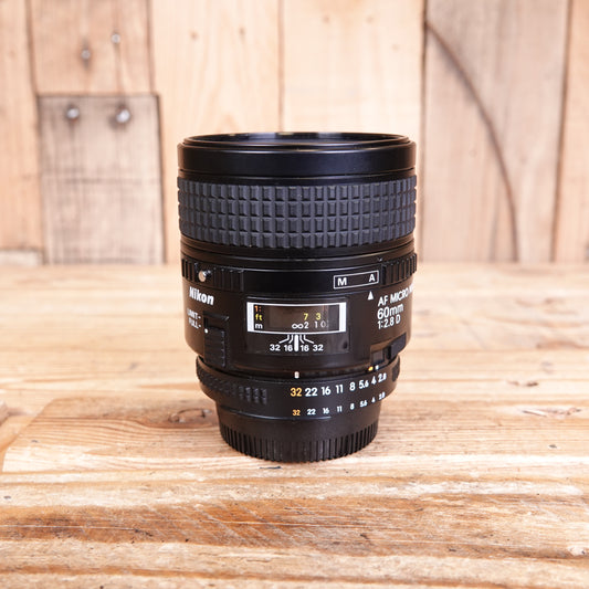 Used Nikon AF 60mm F2.8 D Micro Lens