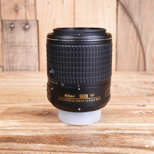 Used Nikon AF-S 55-200mm F4-5.6 G II ED DX VR Lens