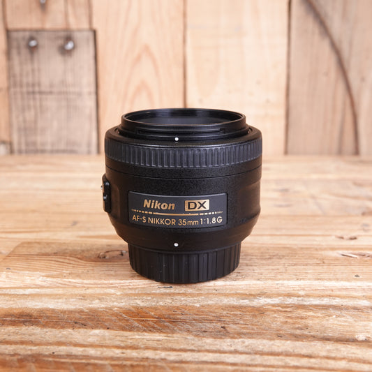 Used Nikon AF-S 35mm F1.8 G DX Lens