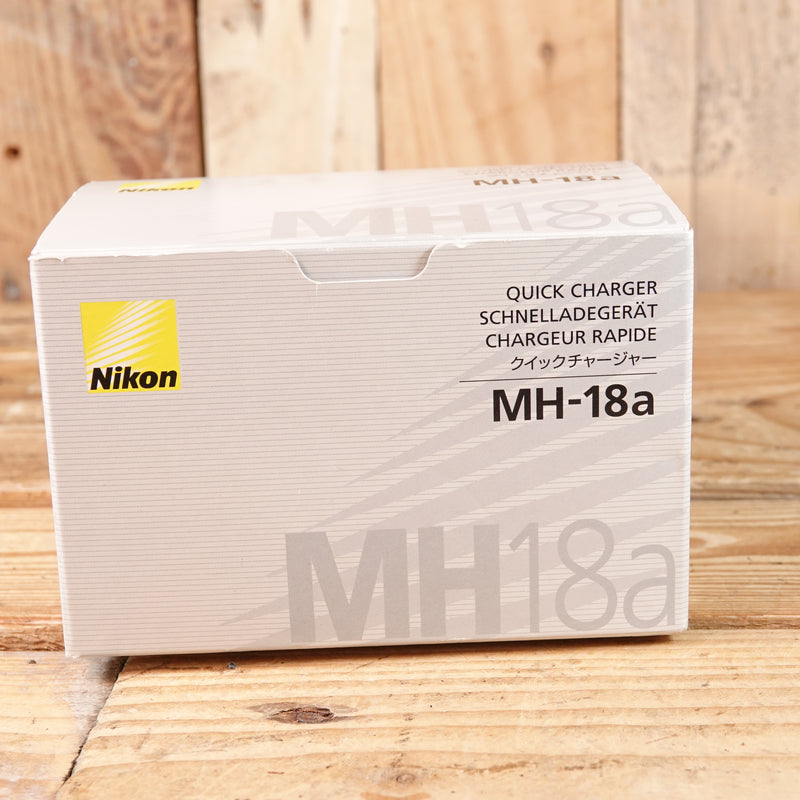 Used Nikon Quick Charger MH-18a With Power Cable
