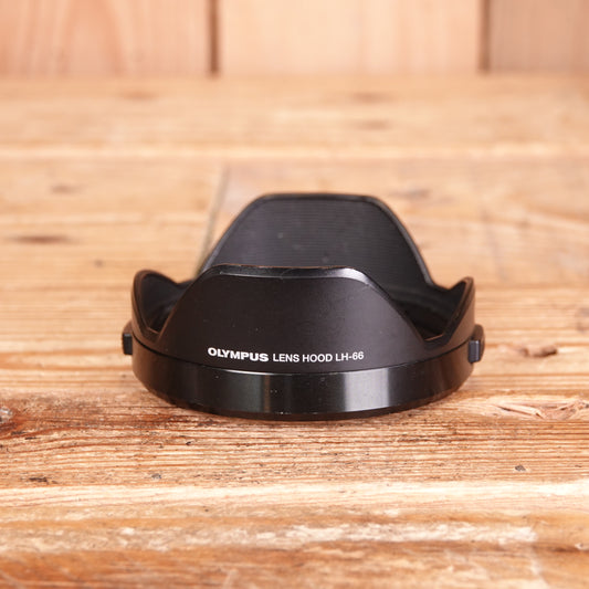 Used Olympus LH-66 Lens Hood for 12-40mm f/2.8 Micro Four Thirds Lens