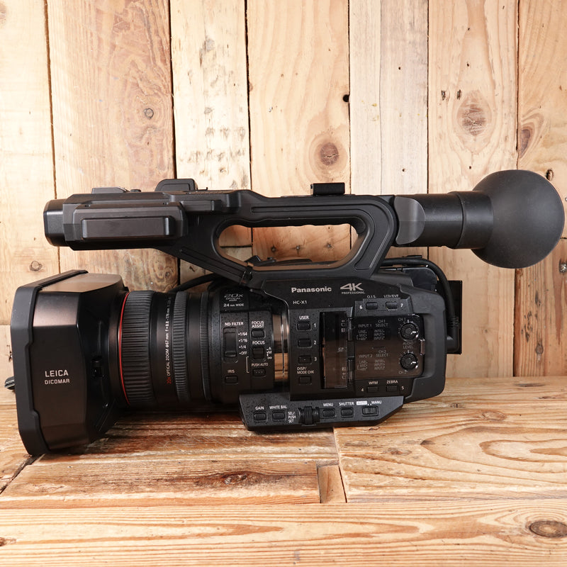 Used Panasonic HC-X1E 4K Professional Camcorder