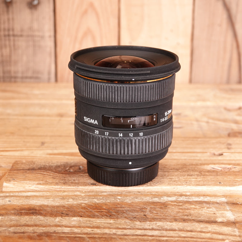 Used Sigma AF 10-20mm F4-5.6 EX DC HSM Lens - Nikon Fit