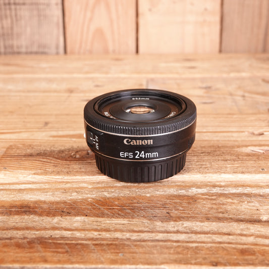 Used Canon EF-S 24mm f2.8 STM Lens