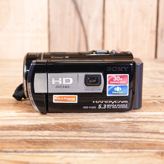 Used Sony Handycam HDR-PJ200E Camcorder