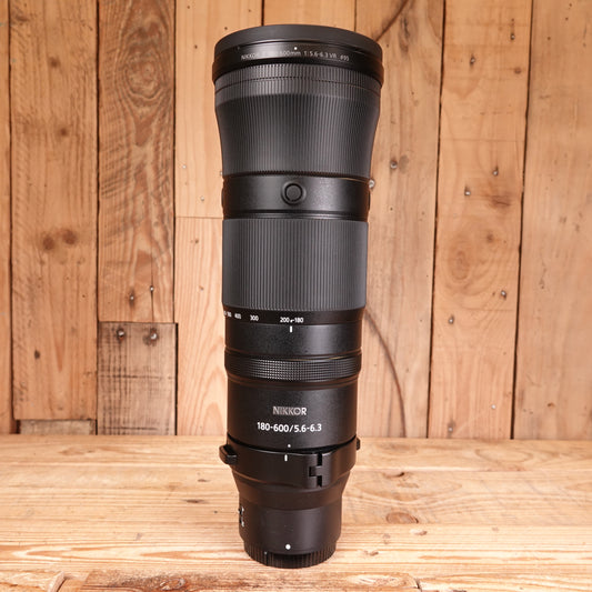 Used Nikon Z 180-600mm F5.6-6.3 VR Lens