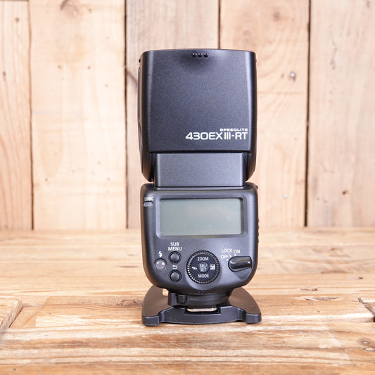 Used Canon 430EX III-RT Speedlite Flash