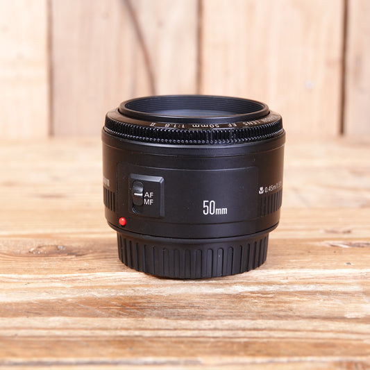 Used Canon EF 50mm F1.8 II Lens