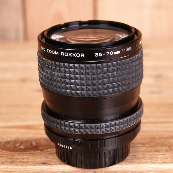Used Minolta MD Zoom Rokkor 35-70mm F3.5 Lens