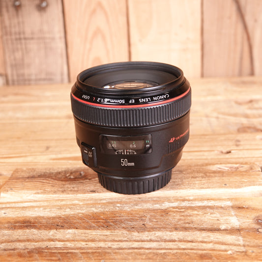 Used Canon EF 50mm F1.2 L USM Lens