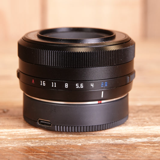 Used TTArtisan AF 27mm F2.8 Black Macro Lens - Fujifilm XF Mount