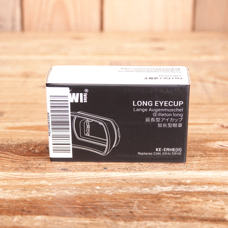 Used KIWIFOTOS ER-h Soft Viewfinder Eyecup Eyepiece for Canon EOS R3 Camera, Replaces Canon ER-h ER-hE Eye Cup, R3 Viewfinder Protector