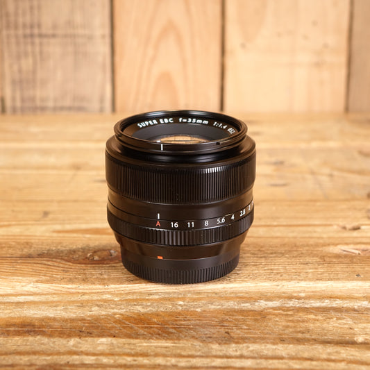 Used Fujifilm XF 35mm F1.4 Black Fujinon Lens