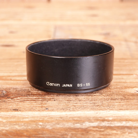 Used Canon Lens Hood BS-55 FD 50mm f1.4 50mm f1.8