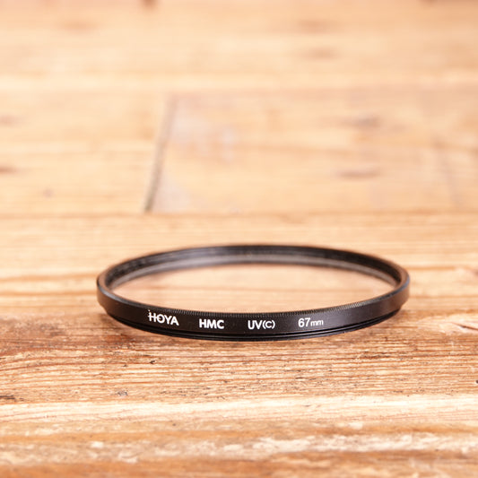 Used Hoya HMC UV(c) 67mm Screw In Filter