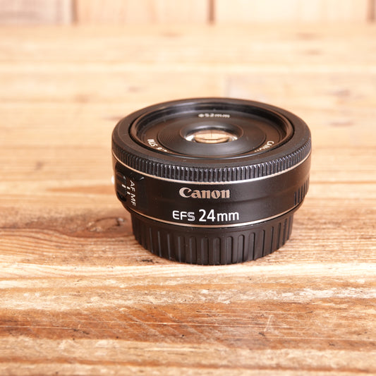 Used Canon EF-S 24mm f2.8 STM Lens