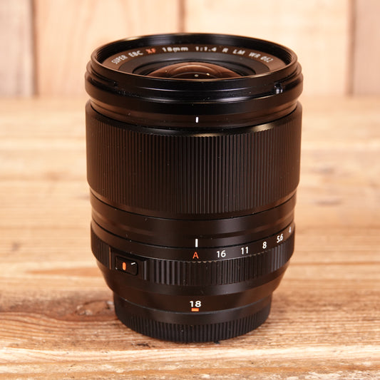 Used Fujifilm XF 18mm F1.4 R LM WR Lens