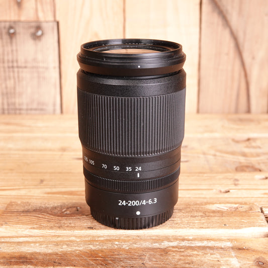 Used Nikon Z 24-200mm F4-6.3 VR Lens