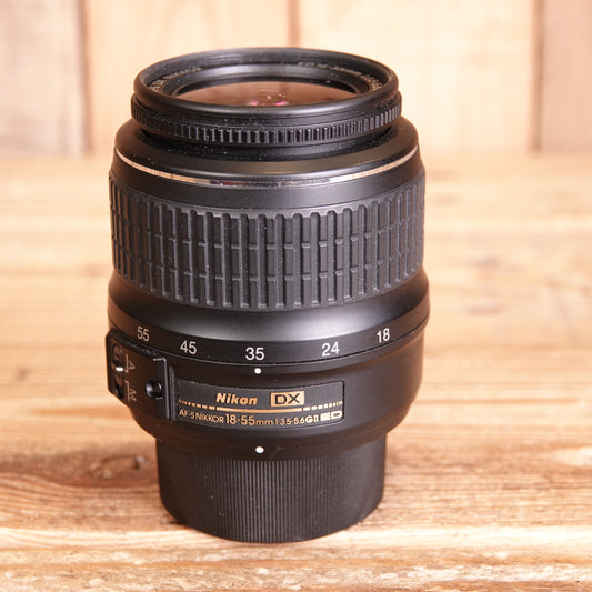 Used Nikon AF-S 18-55mm F3.5-5.6 G II DX Lens