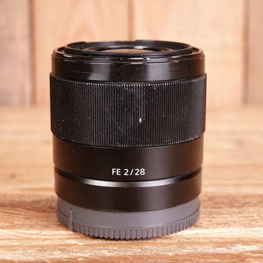 Used Sony FE 28mm F2 Full frame E mount Lens