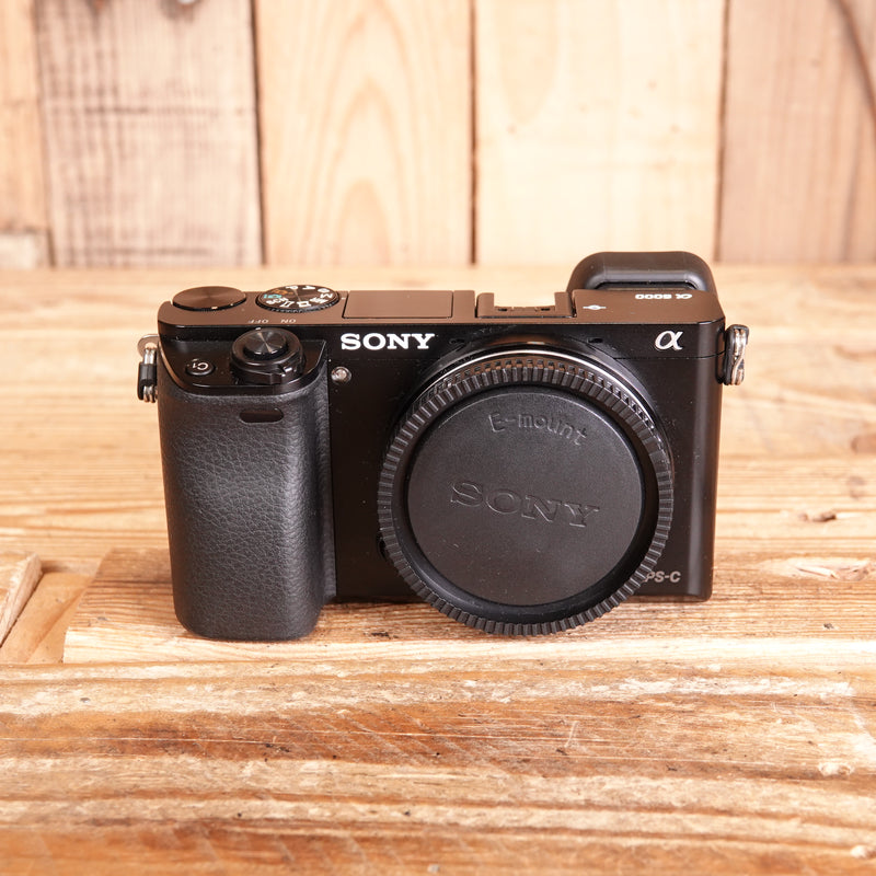 Used Sony A6000 Black Camera Body