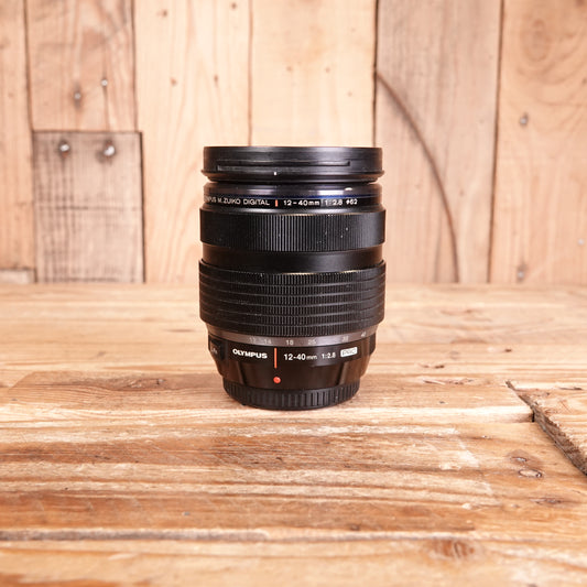 Used Olympus 12-40mm F2.8 Pro Black Micro Four Thirds Lens