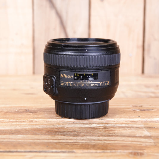 Used Nikon AF-S 50mm F1.4 G Lens