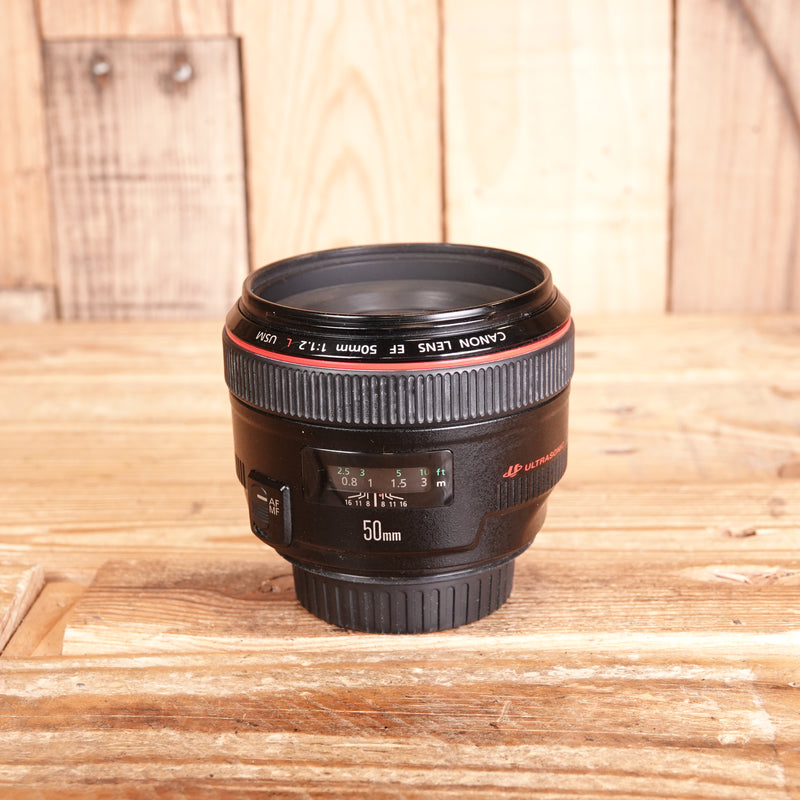 Used Canon EF 50mm F1.2L USM Lens