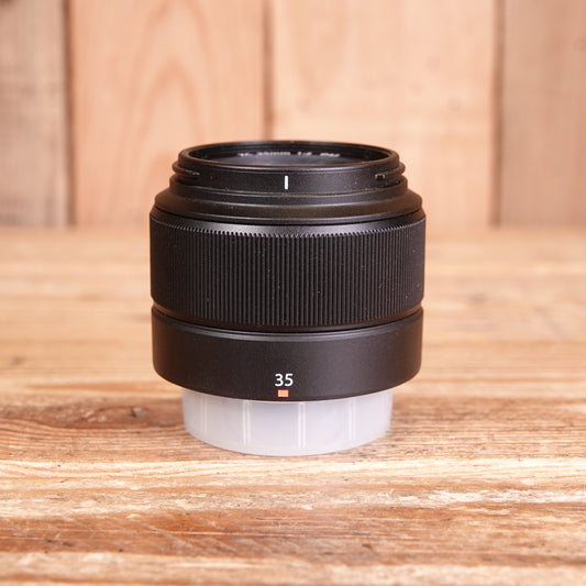Used Fujifilm XC 35mm F2 Black Fujinon Lens