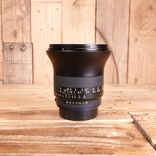 Used Zeiss Milvus 18mm f2.8 T* Distagon ZF.2 Nikon fit Lens