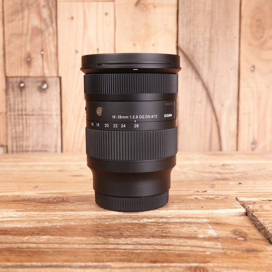Used Sigma 16-28mm F2.8 DG DN Lens - E mount