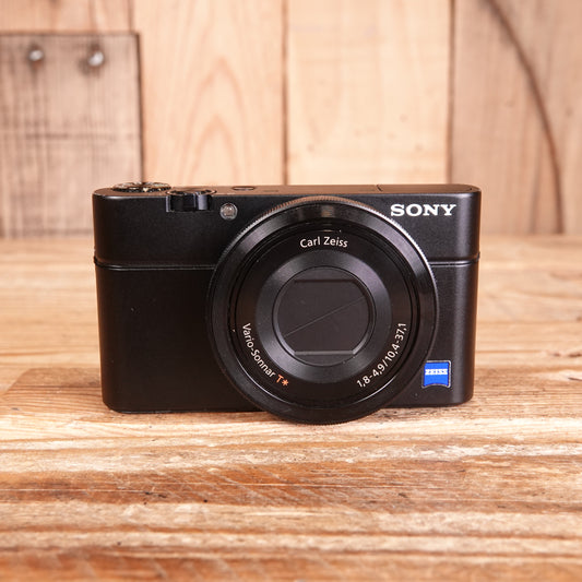 Used Sony CyberShot RX100 Black Digital Camera