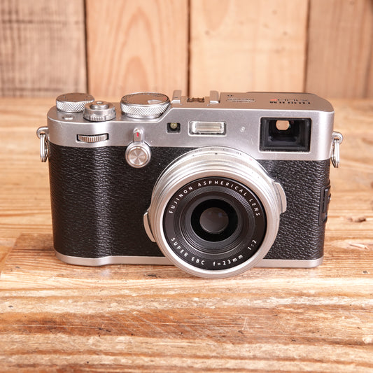 Used Fuji X100F Silver Digital Camera