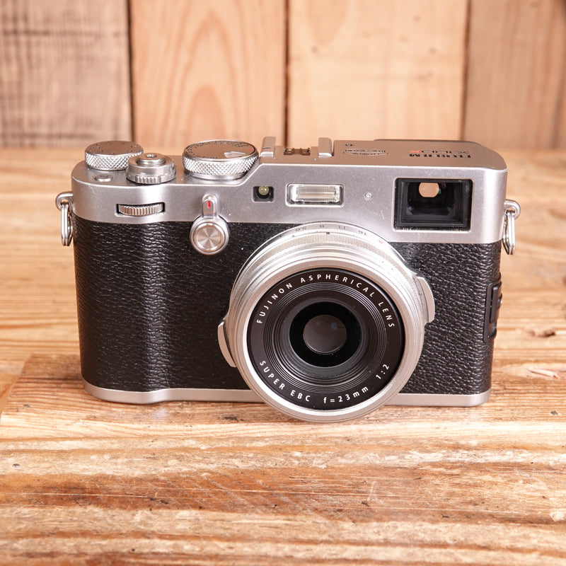 Used Fuji X100F Silver Digital Camera