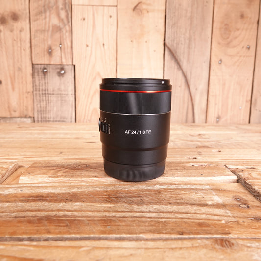 Used Samyang 24mm F1.8 Lens - Sony FE