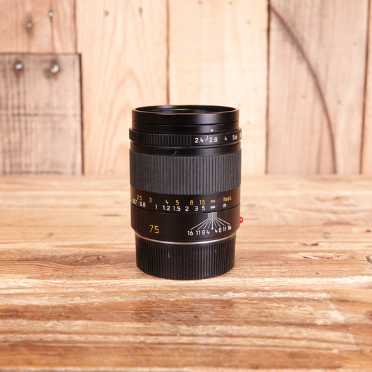 Used Leica Summarit-M 75mm F2.8 Lens