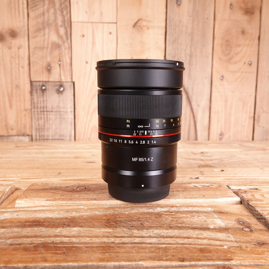 Used Samyang  85mm F1.4 - Nikon Z Fit