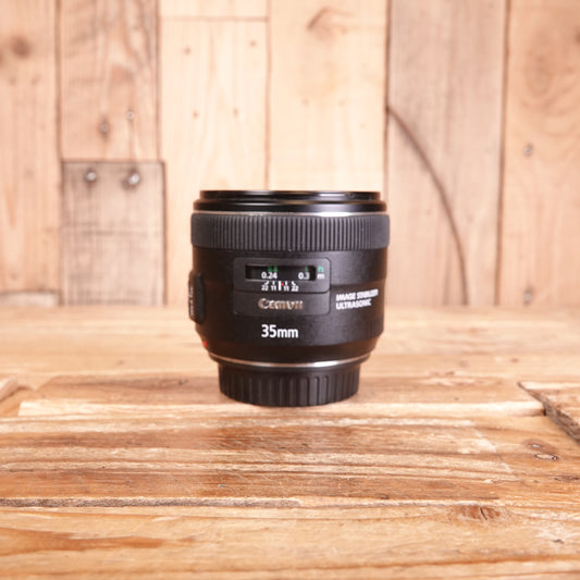 Used Canon EF 35mm f2 IS USM Lens