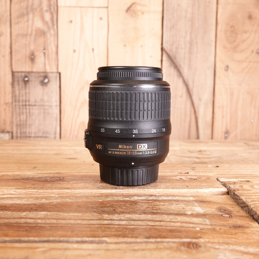 Used Nikon AF-S 18-55mm F3.5-5.6 G VR Lens
