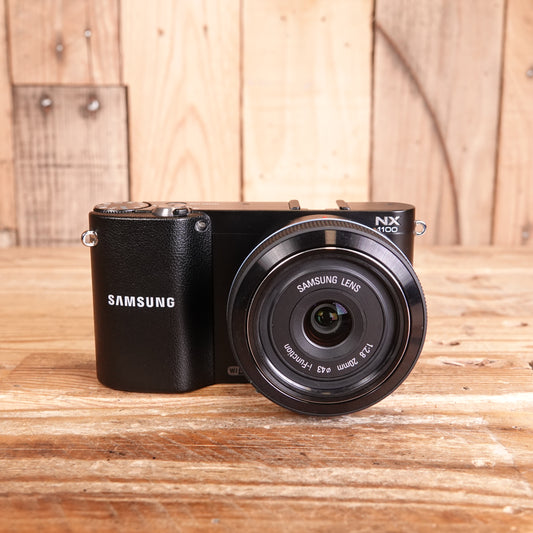 Used Samsung NX1100 Camera Body with 20MM F2.8 Lens
