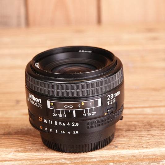 Used Nikon Nikkor AF 28mm F2.8 Lens