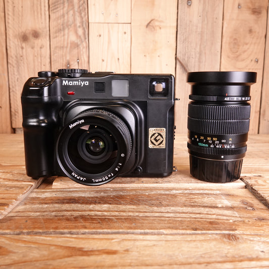 Used Mamiya 6 MF 120 Medium Format Rangefinder Camera with G 50mm L F4  & G 150mm L F4.5 Lenses