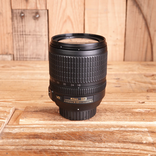 Used Nikon AF-S 18-105mm F3.5-5.6 VR G ED DX Lens